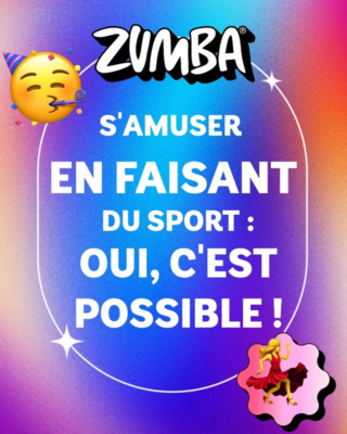 Paiement au cours Zumba / Zumba Gold à Nivelles